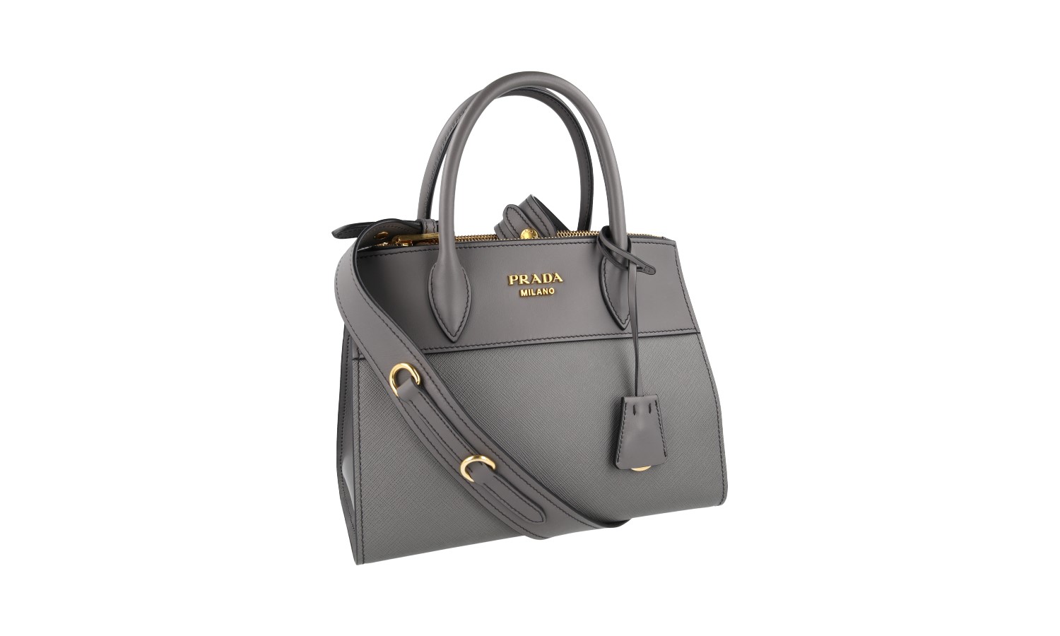 トートバッグ Prada Grainy Leather Shopping Bag トートバッグ Prada Grainy Leather Shopping Bag Prada Large