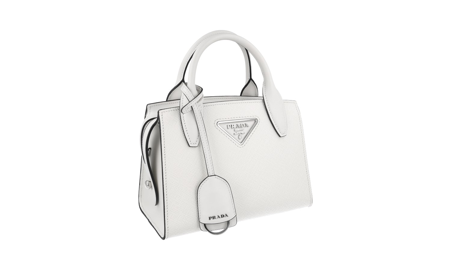 セール★PRADA★P218H LUXURY PRADA BRIQUE CHROME SHOULDER BAG HANDBAG 2VH070