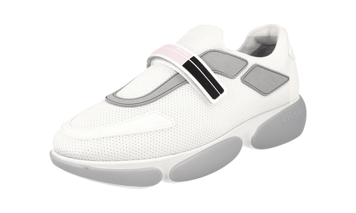 White Woven Pattern Back Zipper Squre Chunky Heel Ankle