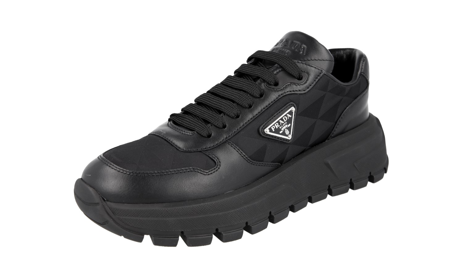スニーカー PRADA 1E620N_3LNW PRAX 01 RE-NYLON AND LEATHER SNEAKERS Prada Prax 01 Re-Nylon and Leather Sneakers | Saks Fifth Avenue