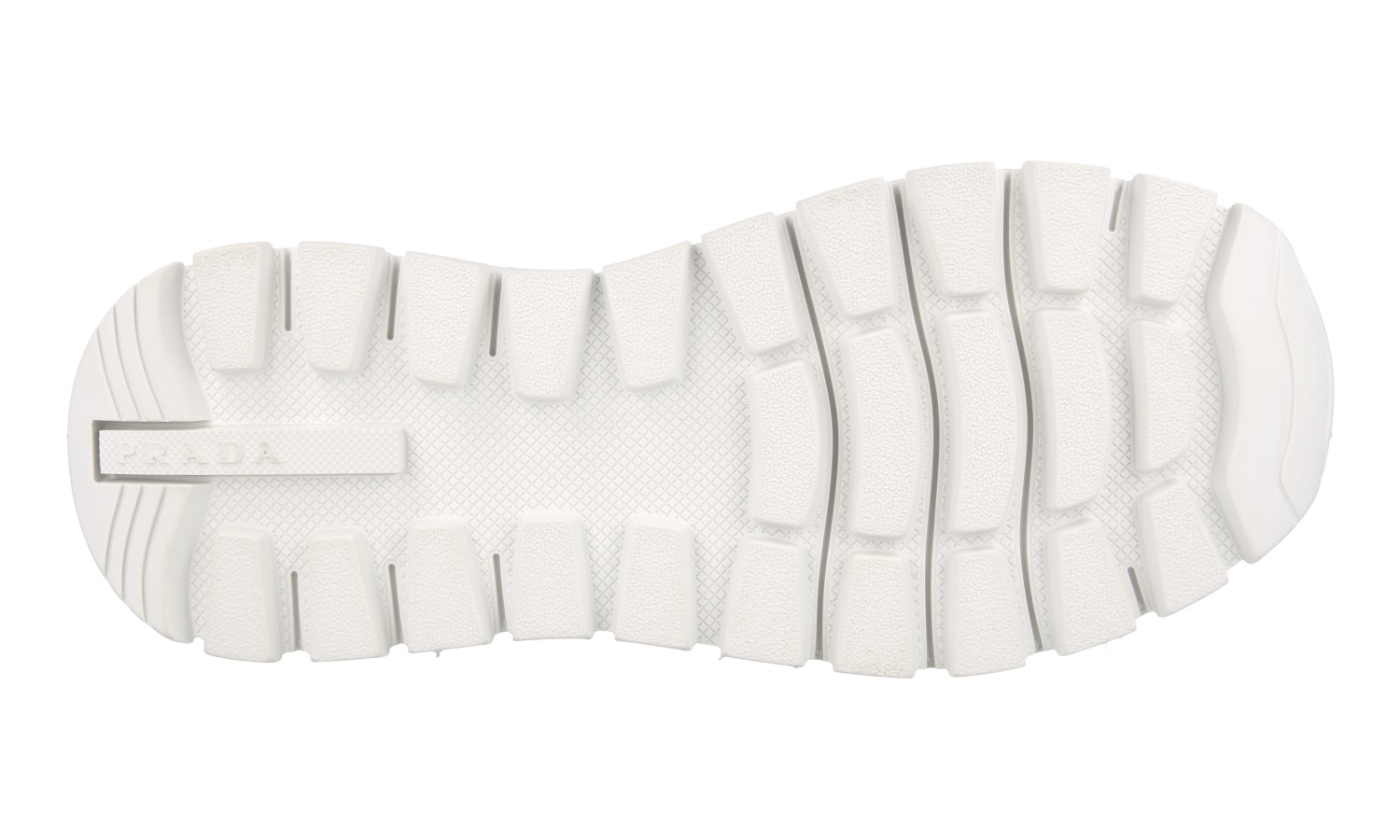 PRADA|SNEAKERS (1E620N F 3LNW 045 F0002) PRADA Leather Prax01 Symbole Sneakers - 1E620N - White - NEW