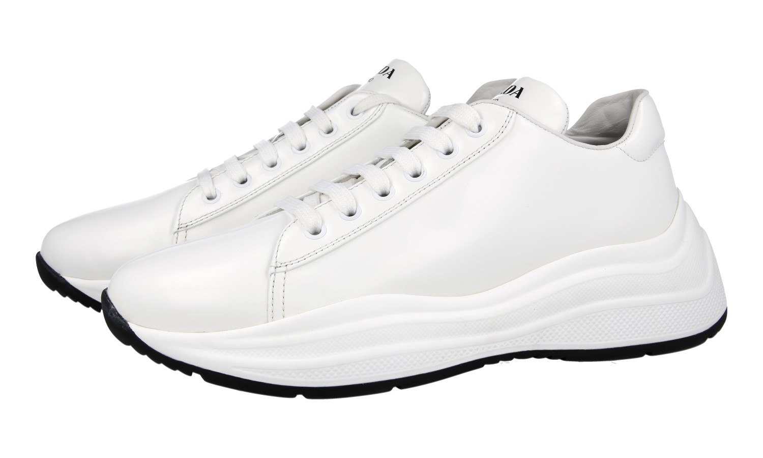 スニーカー Prada White Canvas Sneakers 1E679L_055_F0009_0041.jpg