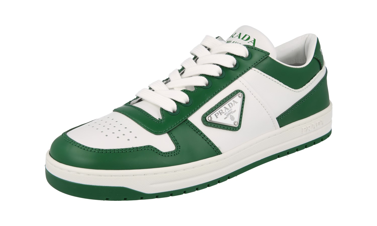 スニーカー PRADA LEATHER SNEAKERS Prada Leather Sneakers | Saks Fifth Avenue