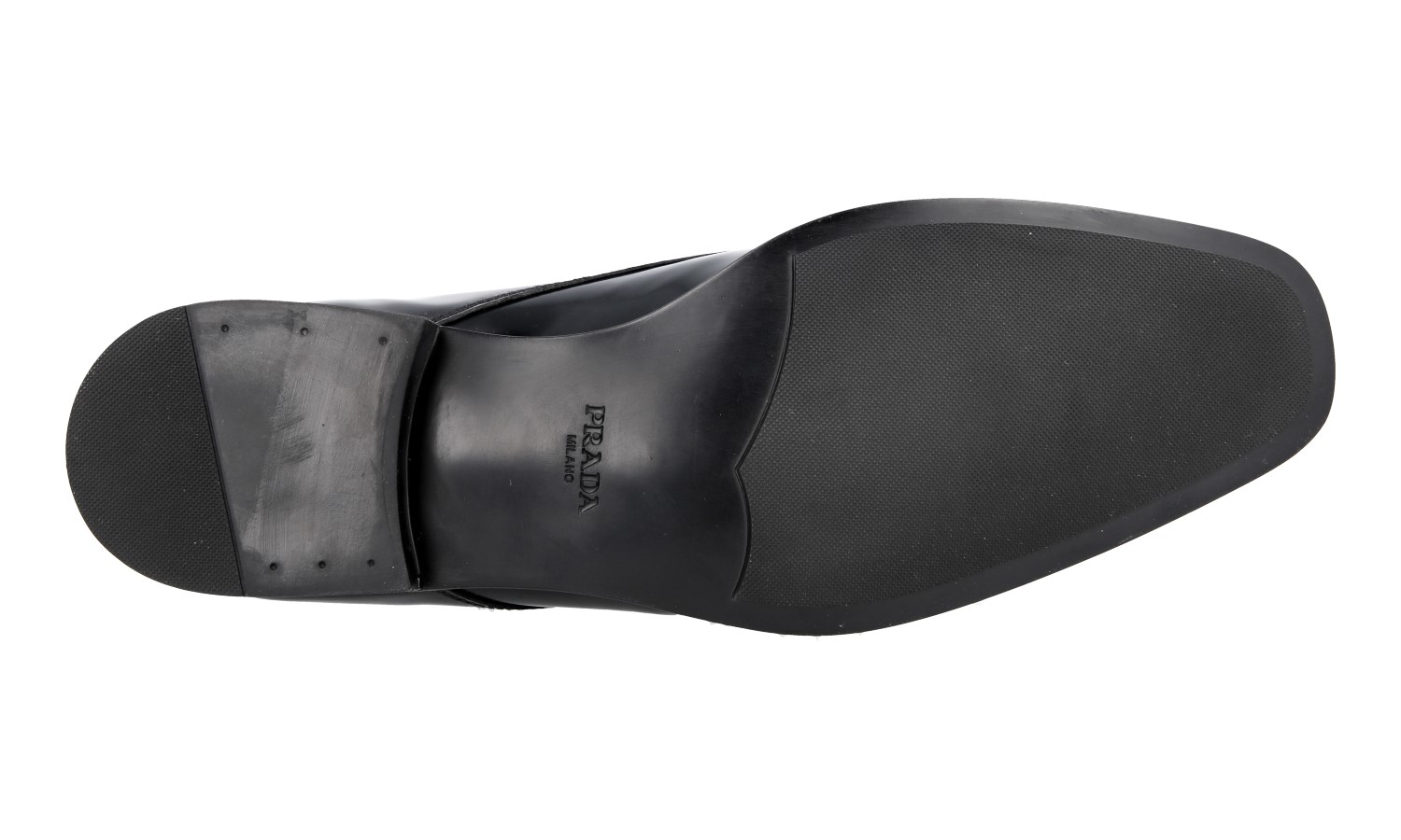 PRADA Polished Leather Derby Dress Suit Shoes 2EE053 Black Sz 8 Mens
May 026) PRADA Leather Upper EE Dress Shoes for Men for sale | eBay main image 3