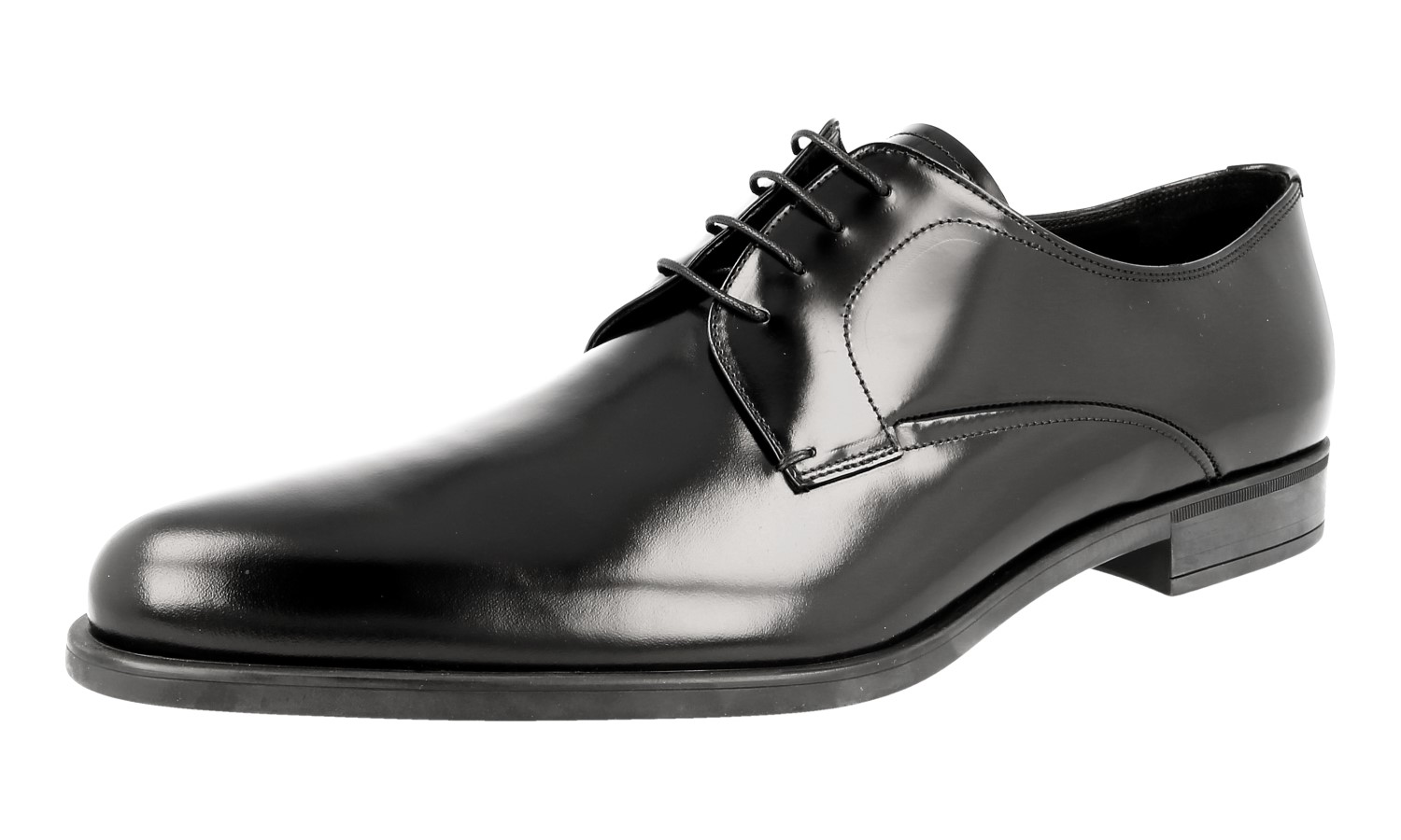 ◆OTZ SHOES◆ Derby shoes FLOTDA1U01 PRADA Derby Dress Suit Shoes 2EE146 Black Polished Pointed