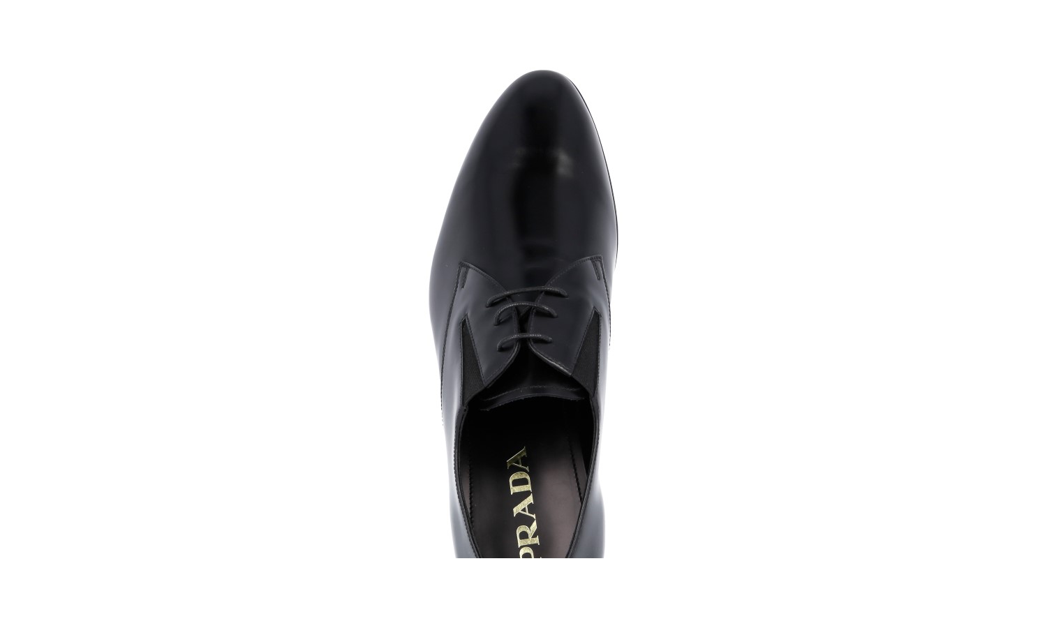 プラダ Prada Calzature Uomo 靴2EG135 シューズ PRADA Leather Dress Shoes - Model 2EG135 - Black - Comfy