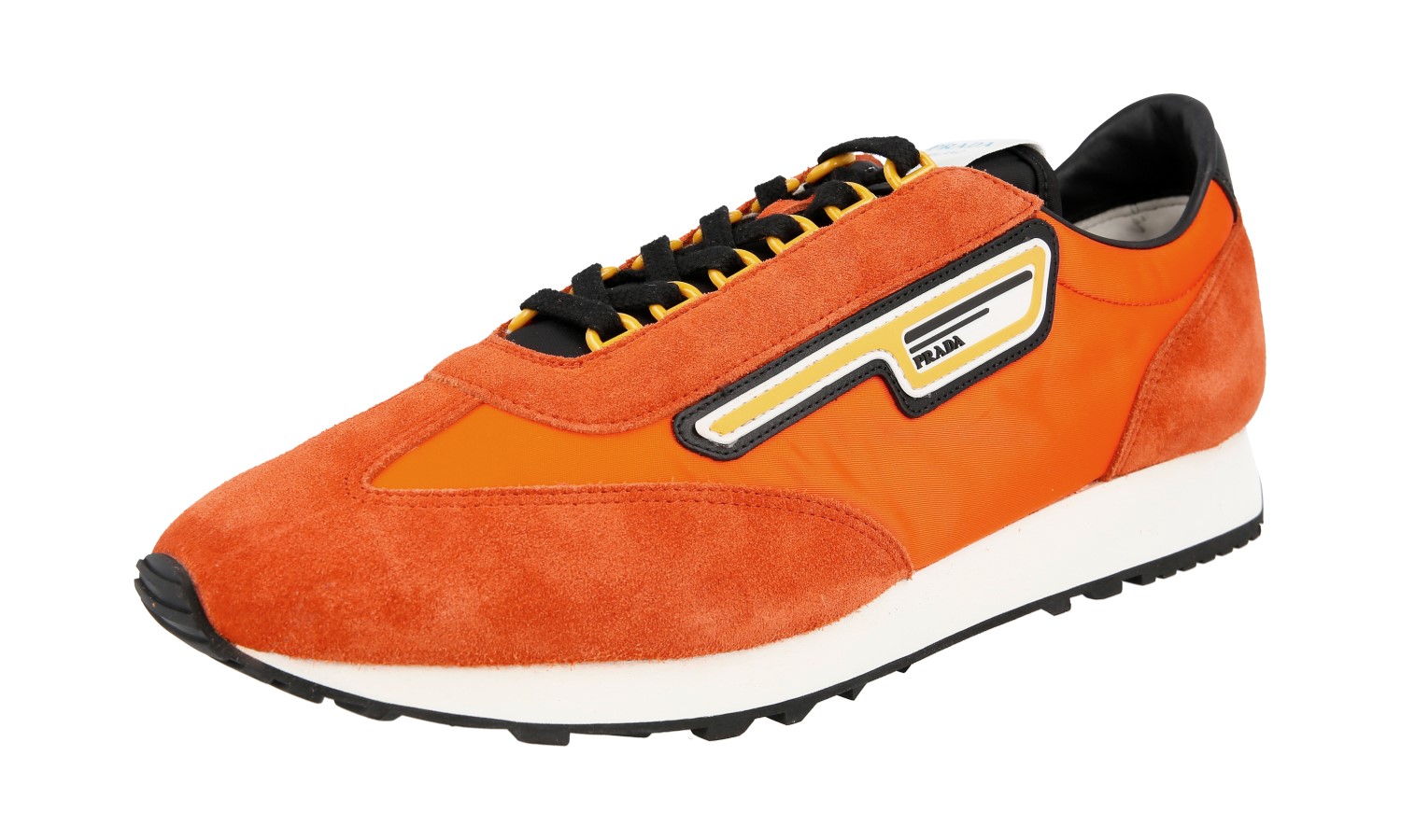 PRADA Suede Nylon MILANO 70 Sneakers - 2EG276 - Orange - NEW | eBay