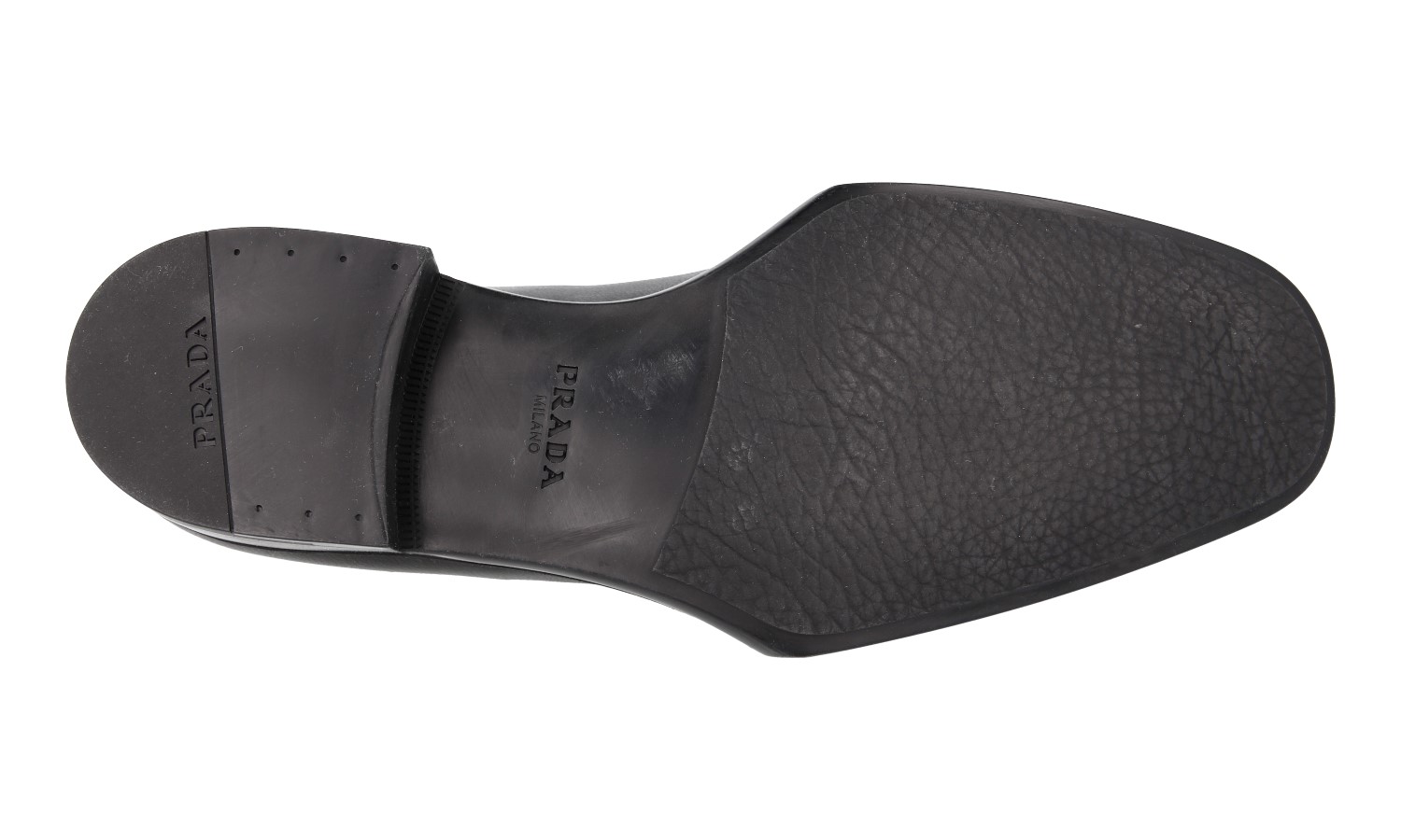 PRADA DERBY RUBBERIZED CHUNKY SOLE DRESS SHOES 2EG413