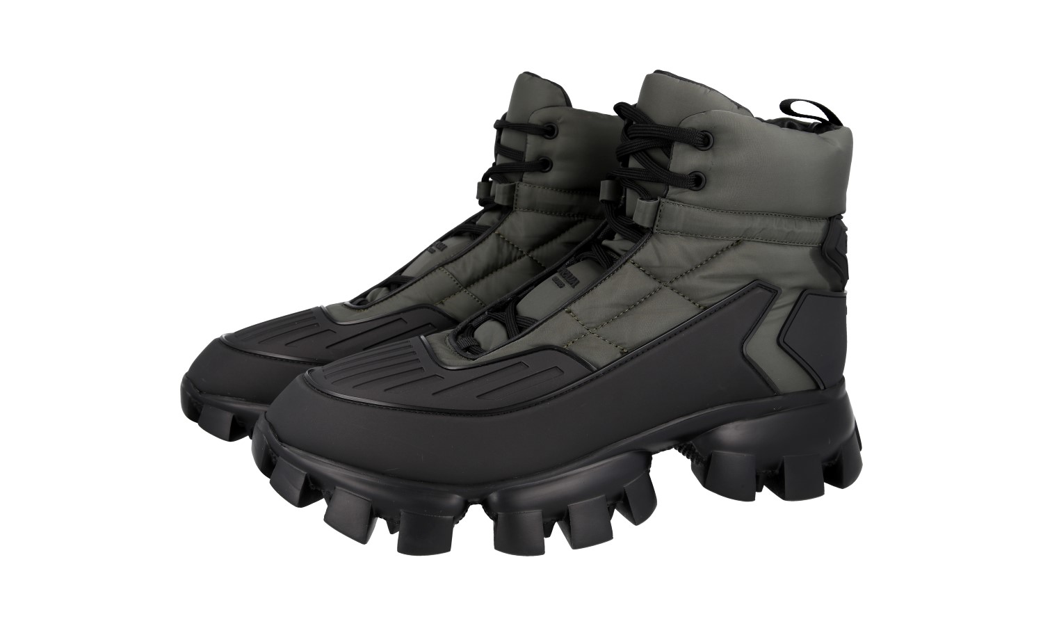 bubutaです PRADA CLOUDBUST THUNDER MONOLITH HIGH-TOP SNEAKERS BOOTS US
