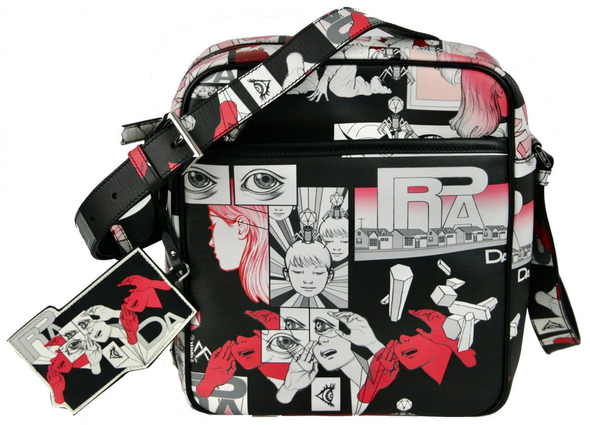 PRADA COMIC DNA LIMITED MESSENGER CROSSBODY BAG HANDBAG