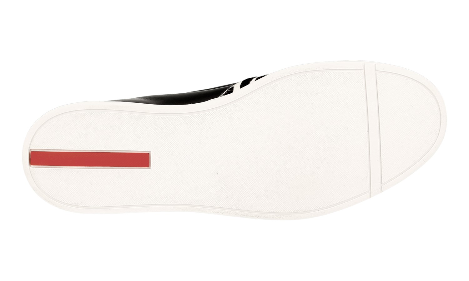 LUXURY PRADA SLIP ON SHOES 4D2733 ZEBRA PRINT PONY FUR NEW