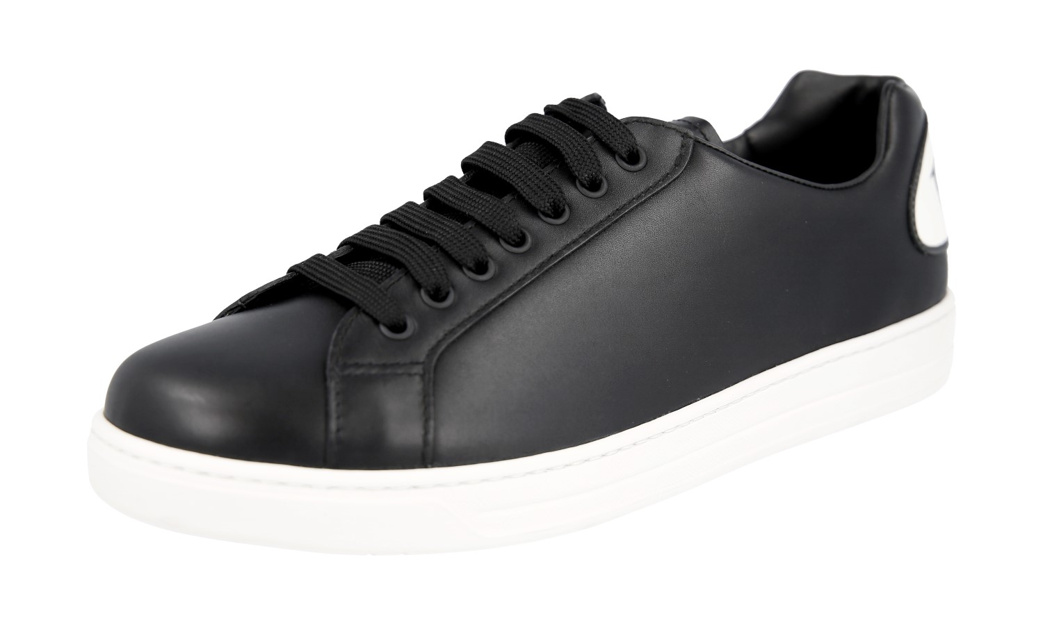 PRADA バケハ　M PRADA NAPPA CHUNKY SNEAKERS SHOES 2EE386 BLACK LEATHER NEW