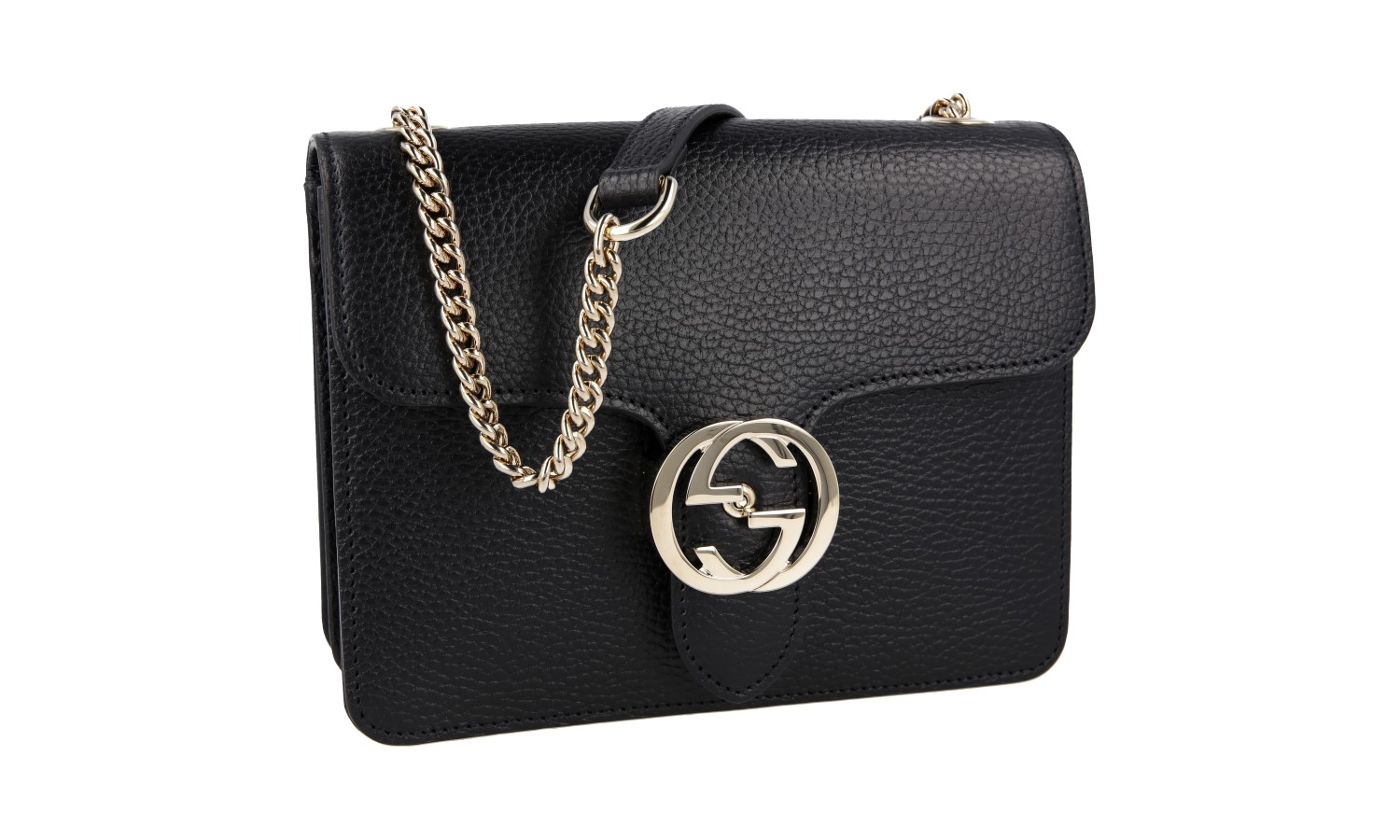 GUCCI ブラックリード 箱・保存袋付き GUCCI GG SHOULDER BAG HANDBAG 808086939BORSA BLACK LEATHER | eBay