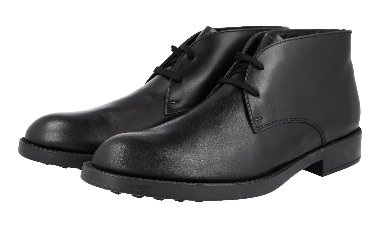 Tod’s Men’s leather lace up desert boots Tod main image 2
